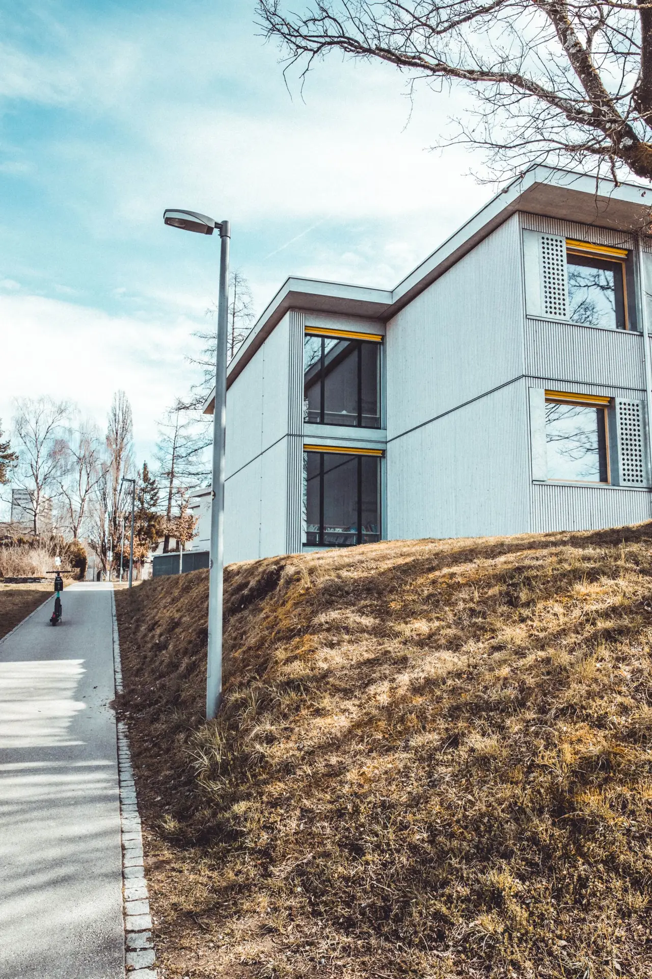 A residence above Lake Zürich